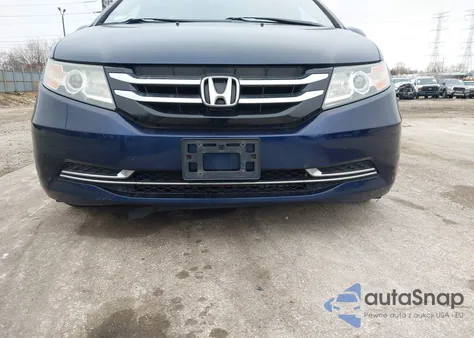 2014 Honda Odyssey Ex-L из США, поврежденный, VIN 5FNRL5H60EB133208